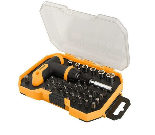 SET PUNTAS ATORNILLADOR 41PZS + PROLONGADOR TOLSEN