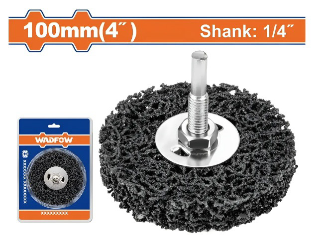 CEPILLO CIRC. PLANO  4" POLIVINILICO P/ TALADRO