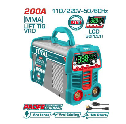 MAQ SOLDAR  200AMP TOTAL TIG LIFT-mmA
