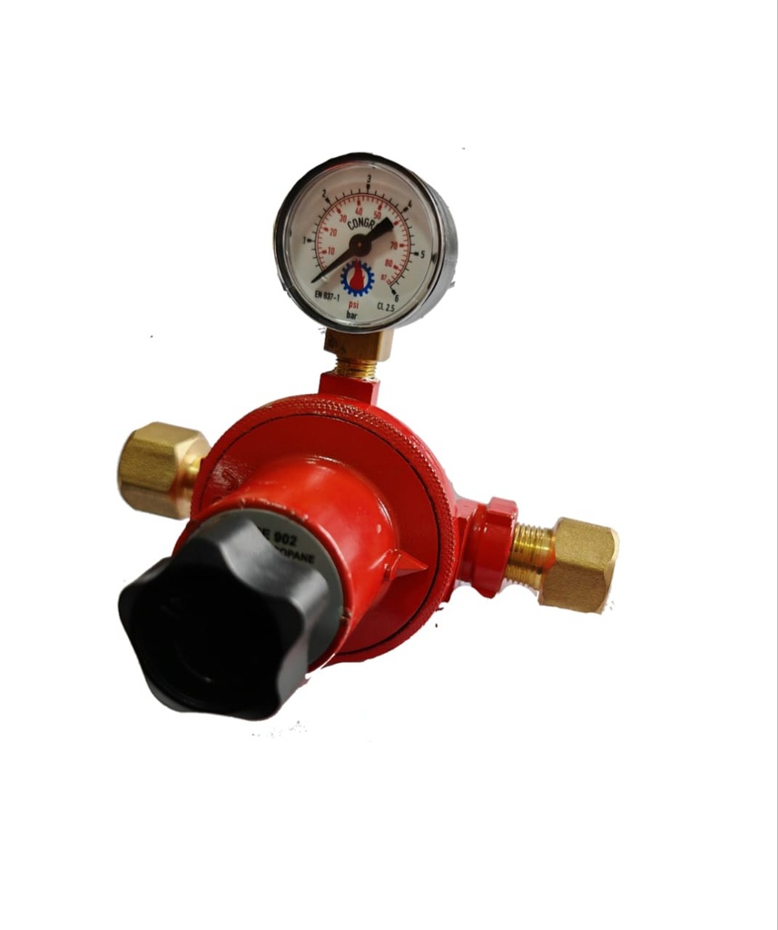 REGULADOR GAS INDUSTRIAL MOD92 CONGRIF ROJO