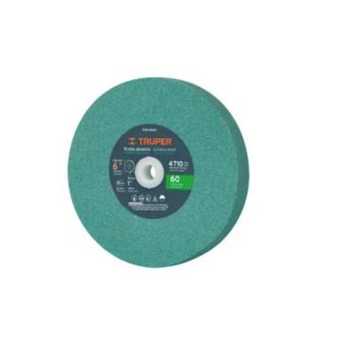 RUEDA RECTA / WIDEA / 6"*3/4" G60  (VERDE) TRUPER
