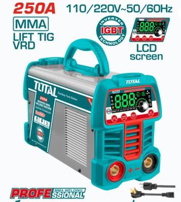 MAQ SOLDAR 250AMP TOTAL TIG LIFT-mmA