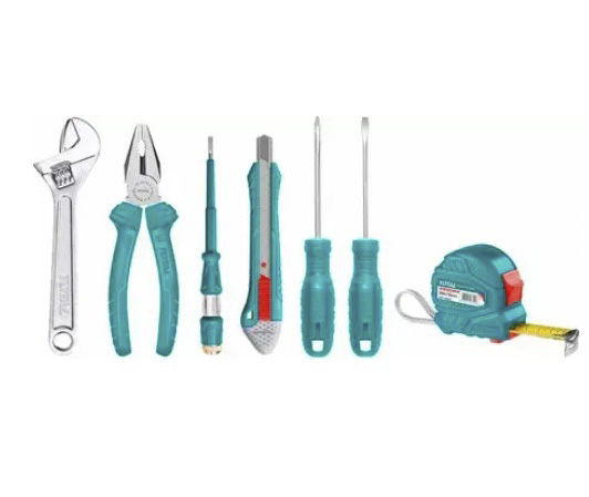 SET HERRAMIENTAS 7PZS TOTAL