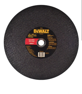 DISCO 14" CORTE TRONZAR DEWALT