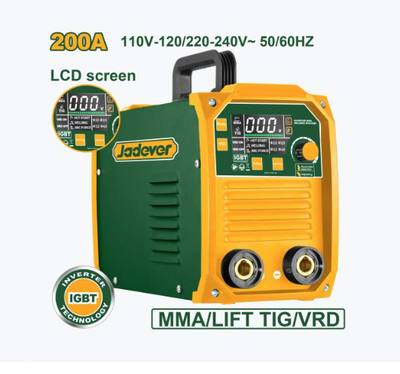 MAQ SOLDAR  200A JADEVER TIG LIFT-mmA