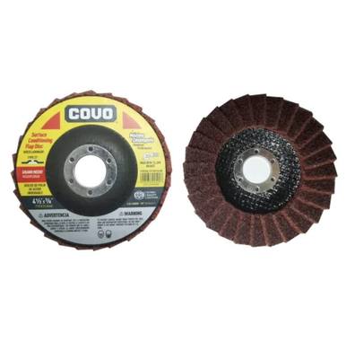 DISCO 4" PULIR FELPA AZUL (G FINO)