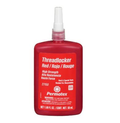 TRABA ROSCAS ROJO 50ML PERMATEX