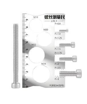 MEDIDOR CALIBRADOR / ROSCAS 0.8 al 2.0