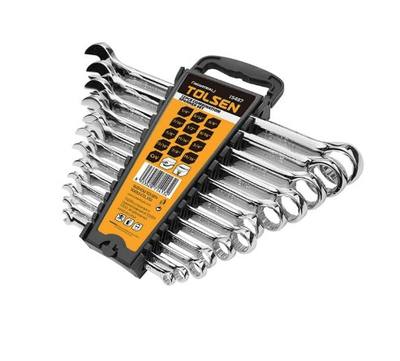 JGO  LLAVES COMBINADA 1/4 a 15/16 12PZS TOLSEN