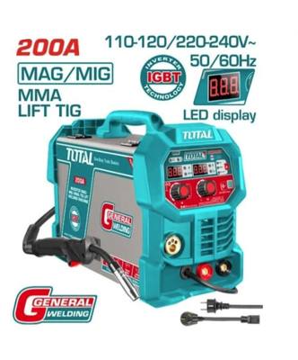 MAQ SOLDAR 200A MAG/MIG/MMA/TIG LIFT 220/110V