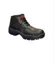 [SE-P3136] BOTA SEG. NEGRO M/CAÑA OBRERO EMG