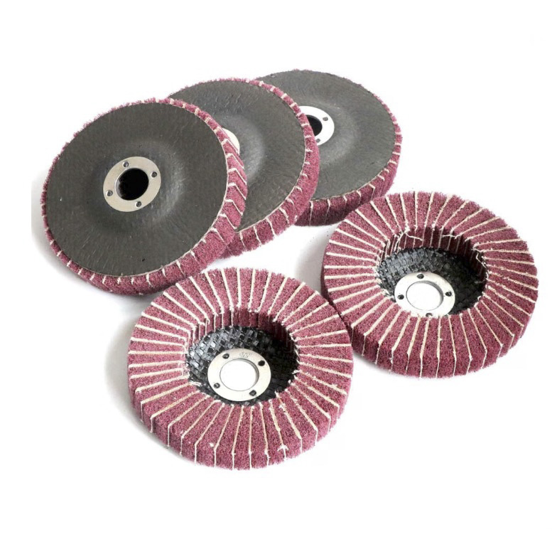 DISCO 4" PULIR G320 FIBRA ROJO C/LIJA G240