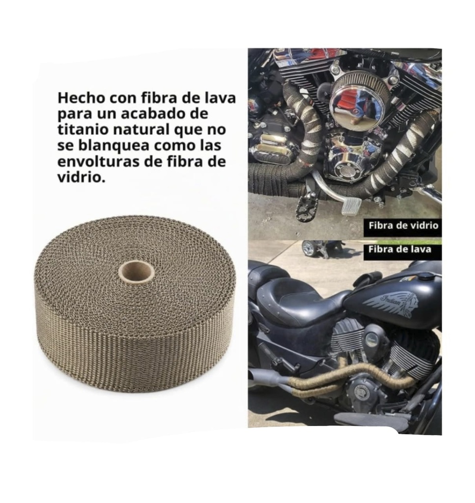 TELA TITANIUM ROLLO 15M 800-1500A C