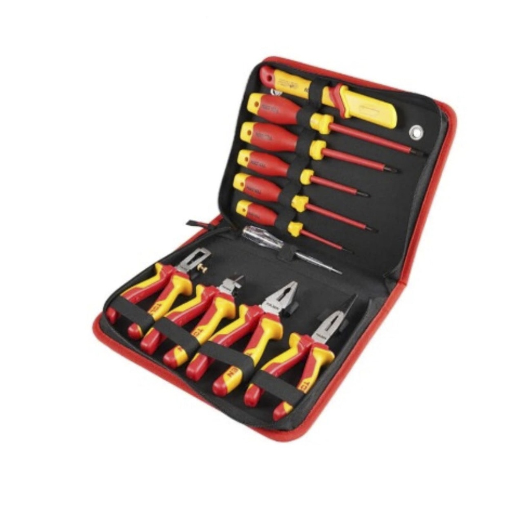 SET HERRAMIENTAS AISLADAS 11PZS TOLSEN