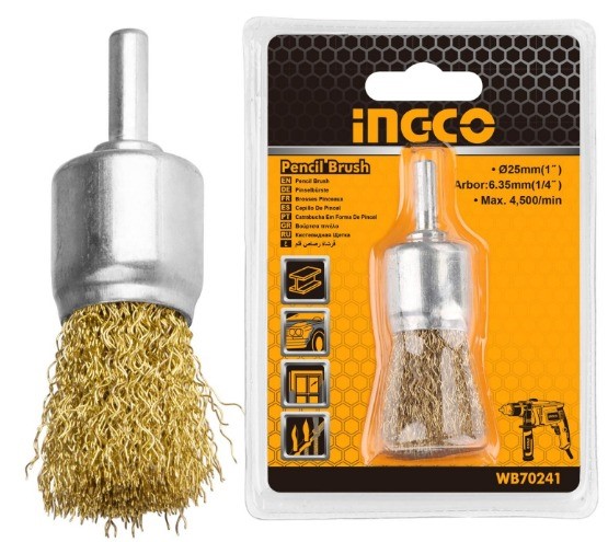 CEPILLO CIRC. ESPIGA 1"  C/ BRONCE P/ TALADRO