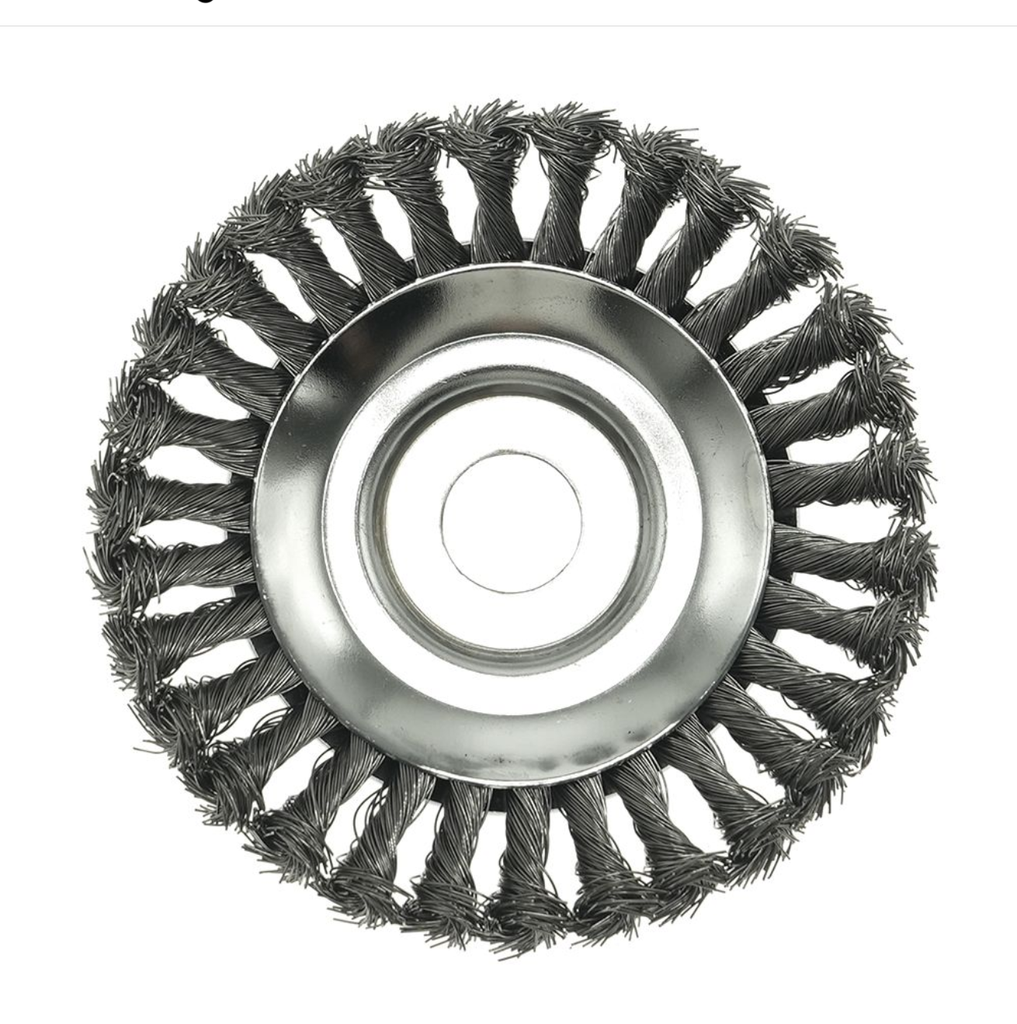 CEPILLO CIRC. PLANO TRENZADO 6"