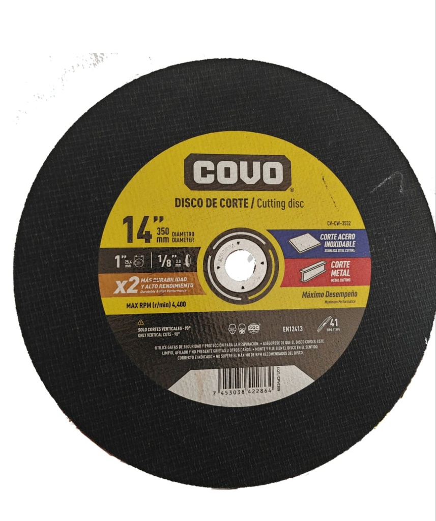 DISCO 14" CORTE TRONZAR