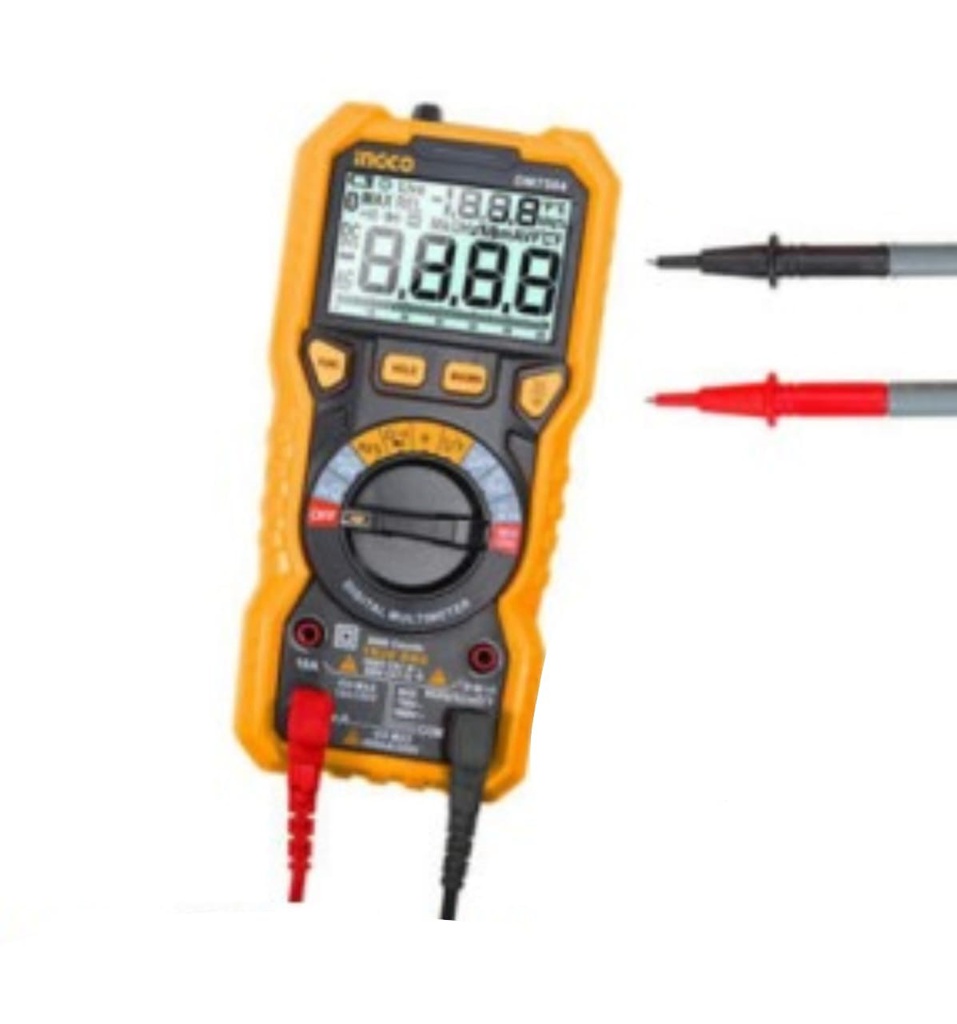 MULTIMETRO DIG LCD 6000C RANGO AUTOMATIC INGCO
