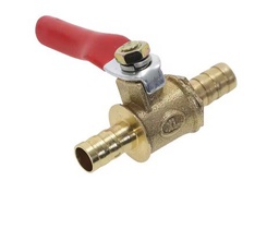 [GASOLINA / LLAVE / PASO] LLAVE  BOLA ESPIGA-ESPIGA 1/4*1/4" (PASO RAPIDO)