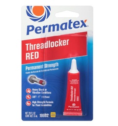 [19962 / HELICOIDE / EPOXICO / MECANICO / 199621 / M2 / M3 / M4 / M5 / M6 / M7 / M8 / M9 / M10 / M11 / M12 / M14 / M16 / M18] TRABA ROSCAS ROJO 6ML PERMATEX