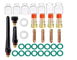 [UXAP / LEN / LENS / WP17 / WP18 / WP26] SET TIG LENS 35PZS WP17/18/26 FLAMMER