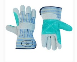 [SE-P1186] GUANTE 10" CARNAZA C/TELA