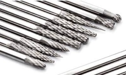 [SE-P1124] FRESAS TUNGSTENO (1/8) P/METAL (C-3mm) E-CORTO