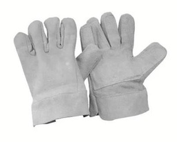 [SE-P1189] GUANTE 10" CARNAZA REFORZ PALMA+5 DEDOS