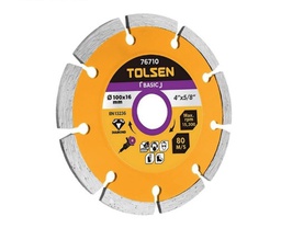 [DIS-030 / 80G-CV / U180 / 76715 / 789130 / CONCRETO / 811395 / WDC1K04] DISCO 7" SEGMENTADO