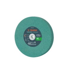 [16407 / 77322 / BANCO / ESMBAN / EBANCO / ESMBANC] RUEDA RECTA / WIDEA / 6"*1" G60 (VERDE) TRUPER
