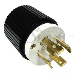 [30AMP / NEMA14 / 3300 / 8010 / PLANTA / PLANTAS] ENCHUFE MACHO 4P  30AMP 14 L14-30P