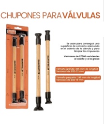[BE762 /  ASENTAR / MOTOR / MECANICO] KIT CHUPONES P / VALVULAS (19mm-22mm-32mm) BAHCO