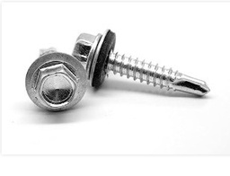 [TOR-231 / 106065 / AUTORROSCANTE / AUTOPERFORANTE / AUTOTALADRANTE] TORNILLO AUTOTALAD C/ARAND/GOMA 1"