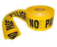 [CIN-136 / 501365] CINTA PELIGRO/NO PASE 3"*200MTS DHAI